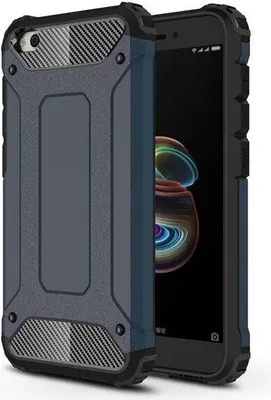 Produktbild von Hybrid Armor Hülle für Samsung Galaxy M30 - Dunkelblau | Optimaler Schutz KP19185