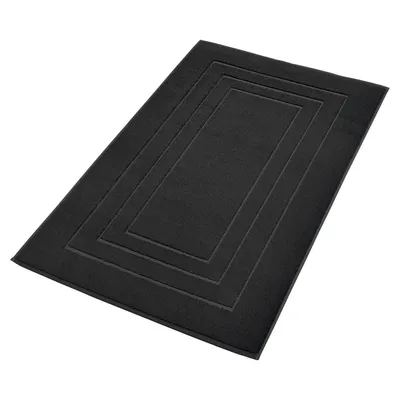 Produktbild von Badematte - 60 x 100 cm - Anthrazit - Baumwolle