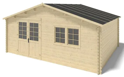 Produktbild von Gartenhaus, Gerätehaus 30m2 - 6x5m - 40mm