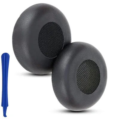 Zdjęcie produktu dla Nauszniki do Jabra 75/75+/75 UC/75MS, czarne, skóra syntetyczna