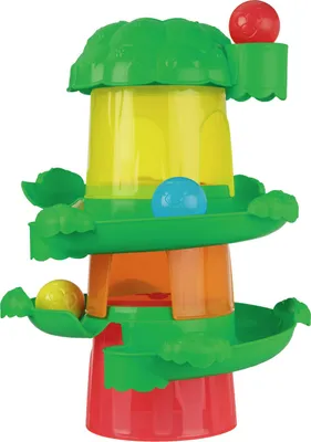 Produktbild von Chicco Lernspielzeug 2-in-1 – Baumhaus & Kugelbahn, ab 6 Monaten
