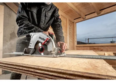 Image de Metabo Set KS 85 FS Handkreissäge mit Kappschiene KFS 44 Kreissäge + Sägeblatt