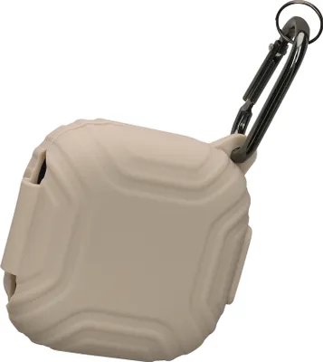 Produktbild von kwmobile Hülle kompatibel mit Shokz OpenFit T910 Hülle - Kopfhörer Case - Silikon Cover mit Verschluss - Schutzhülle in Beige