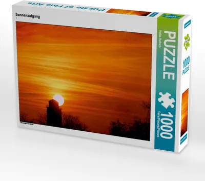 Produktbild von Calvendo Sonnenaufgang 1000 Teile Puzzle quer 640x480mm, Hultsch Heike; 7277094