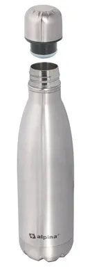 Obrázok produktu pre Termofľaša Alpina Thermal Tourist 450ml strieborná