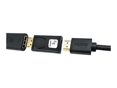 Immagine prodotto di Techly IADAP-DSP-2124K Techly Adapter - DisplayPort 1.2 Stecker auf HDMI 4K 60Hz