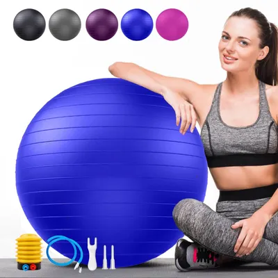 Image de Balle de gymnastique ergonomique avec technologie anti-éclatement