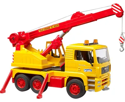 Produktbild von bruder MAN TGA Kran-LKW, Modellfahrzeug