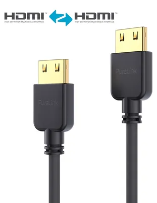 Produktbild von PureLink HDMI Kabel - PureInstall - Slim 0,30m - Schwarz