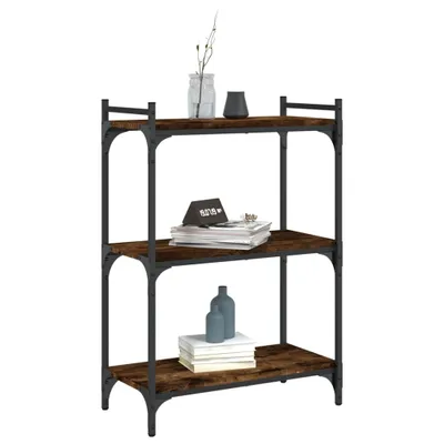 Produktbild von "Winterschlussverkauf "Bücherregal - CLORIS - Standregal - Robust und langlebig - 3 Böden Räuchereiche 60x30x86 cm Holzwerkstoff - DEMöbel5146518