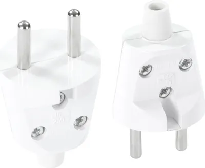 Zdjęcie produktu dla Plastrol Wtyczka Prosta WT-20 W-10106 16A 250V Biała 1 SZT