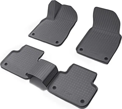 Produktbild von 3D Gummi Fussmatten für AUDI Q8 SQ8 | Typ 4M F1 | BJ ab 2018> | passgenau + Rand
