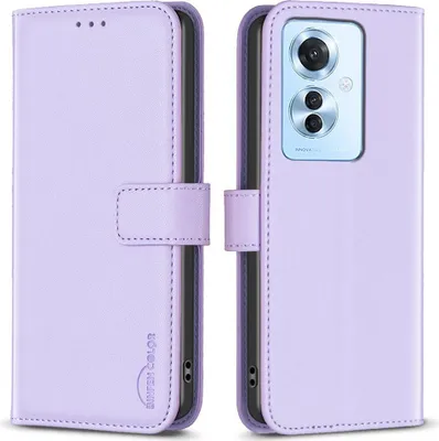 Produktbild von OPPO Reno11 F 5G Hülle - BINFEN Klapphülle - Lavendel