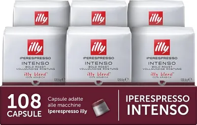 Image de Illy Intenso Capsule de café Torréfaction foncée 108 pièce(s)