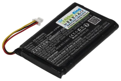 Produktbild von Akku kompatibel mit Garmin 361-00056-00 - Li-Ion 1100mAh - für Garmin Nüvi 30, 50, 50LM, 52, 52LM, 52LMT, 55LM, 55LMT, 361-00056-50, 361-00056-08