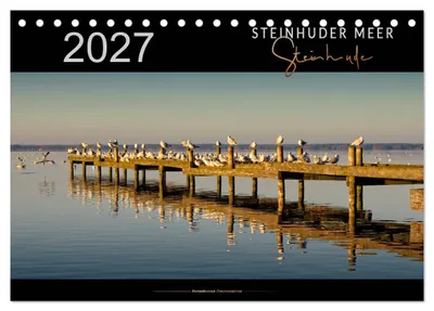 Produktbild von Steinhuder Meer - Steinhude (Tischkalender 2027 DIN A5 quer), CALVENDO Monatskalender