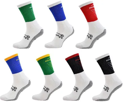 Zdjęcie produktu dla Skarpety sportowe Murphy Junior Grip navy/sky - antypoślizgowe skarpety dziecięce