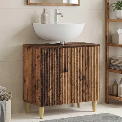 Immagine prodotto di Maison Exclusive - Mobile lavabo ARNHEM, legno di recupero, 59,5 x 31,5 x 59 cm