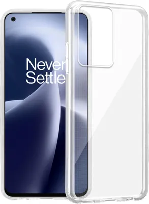 Produktbild von Cadorabo Hülle für OnePlus Nord 2T Schutz Hülle in Transparent Schutzhülle TPU Silikon Cover Etui Case