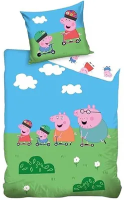 Imagen del producto de Funda de edredón de Peppa Pig