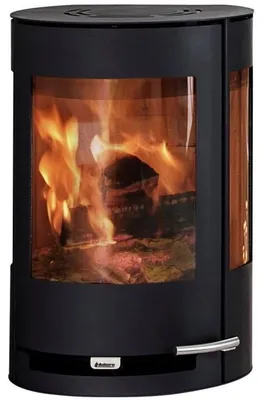Image de Poêle à bois Aduro 9.4 noir acier 3 vitres 6kW
