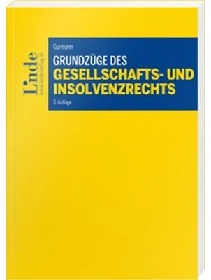 Produktbild von Grundzüge des Gesellschafts- und Insolvenzrechts