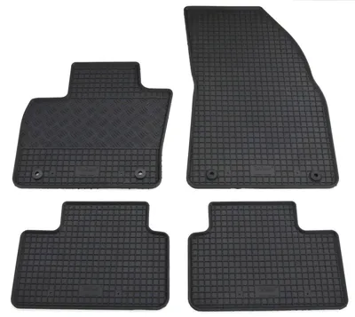 Gummifußmatten Set 4-teilig für Volvo XC40 (2018-), schwarz
