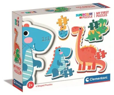 Zdjęcie produktu dla Clementoni Supercolor 20834, 2 szt., Dinozaury, 2 lat(a)