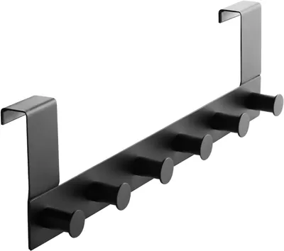 Produktbild von Türstopper Linea I aus schwarzem Edelstahl - 380 x 110 mm