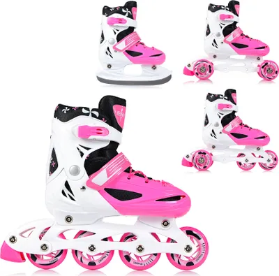 Immagine prodotto di Pattini a rotelle - Pattini in linea - 4in1 enero 30-33 rosa