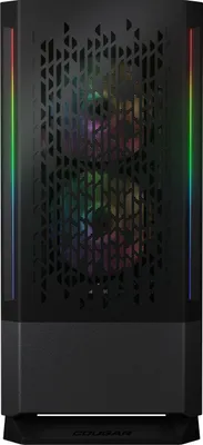 Zdjęcie produktu dla Cougar Case Midi-Tower MX430 Air ARGB Black - Midi/Minitower - ATX