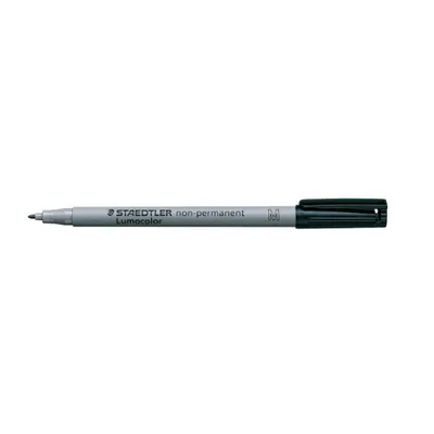 Image de STAEDTLER Crayon pour film Lumocolor non-perm M noir 10 pièces