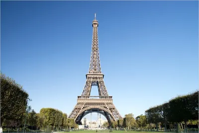 Produktbild von Wallario Poster - Pariser Eiffelturm, Kunstdruck Größe: 61 x 91,50 cm