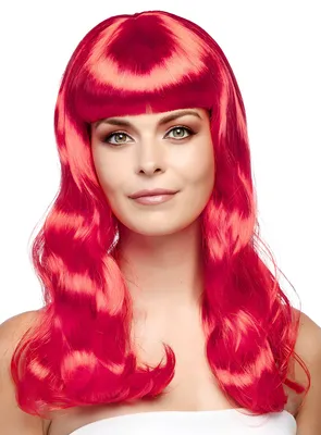 Produktbild von Boland 85872, Karnevalskostüm-Perücke, Erwachsener, Weiblich, Polyester, Rot, 275 g