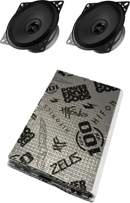 Produktbild von Lautsprecher Audison APX 4 inkl. Hifonics Dämmpaket 100db -