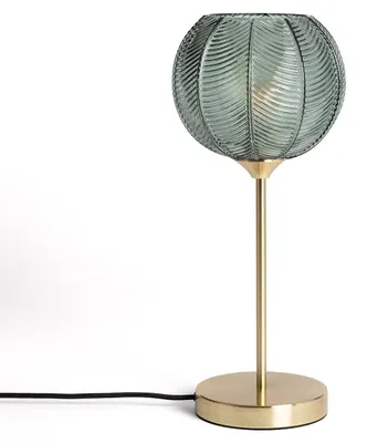 Produktbild von Tischlampe Metall und Glas Klimt Grün
