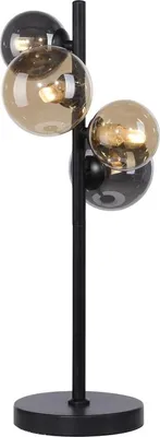 Produktbild von Paul Neuhaus LED Tischlampe POPSICLE 4-flammig Rauchglas G9 wechselbar Wohnzimmer, Esszimmer, Küche, Flur, Büro