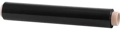 Productafbeelding van Folia stretchfilm, 500 mm, 23 µm, zwart, voor verpakking, rol L-115 meter