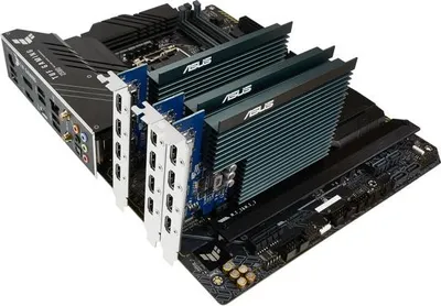 Produktbild von Grafikkarte - ASUS - GT730-4H-SL-2GD5 - NVIDIA GeForce GT 730 - 2 GB GDDR5 - Passive Kühlung