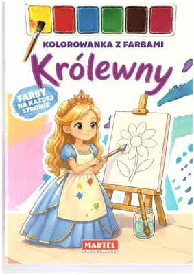 Immagine prodotto di Kolorowanka z farbami Królewny