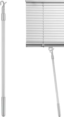 Produktbild von Jalousiestange, Aluminiumlegierung, mit Hakenzubehör, Innenkordel, für Heimgebrauch