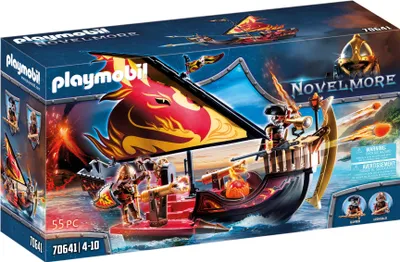 Produktbild von PLAYMOBIL Novelmore 70641 Burnham Raiders Feuerschiff