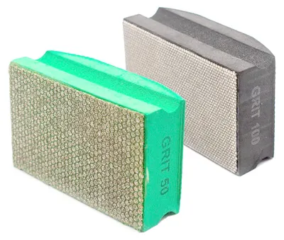 Produktbild von Marcrist Diamant-Handpolierpad Set #50/#100 – Fliesenkanten schleifen