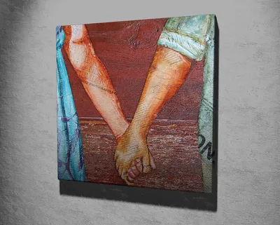 Immagine prodotto di Wallity, KC203- VGA1067, Colorato, Quadri su tela, 45 x 45 cm, 100% tela