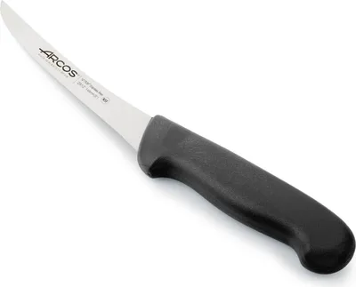 Immagine prodotto di Coltello da disosso semi-flessibile Arcos 2900- Prof 291225 con tasche in acciaio inox al nitro e lama ergonomica in polipropilene nero mango e lama da 14 cm, vetrina