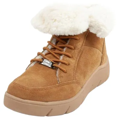 Produktbild von Scholl - "Stelvio" Stiefeletten für Damen PP12296 (38 EU) (Braun/Beige/Cremefarbe)