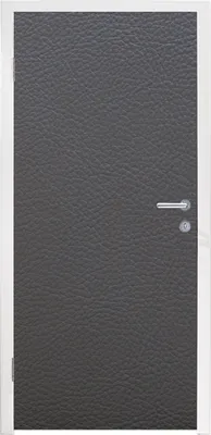 Obrázok produktu pre MuchoWow® Tapety na dvere - Samolepiaca fólia na dvere - Koža - Textúrovaný - Kožený vzhľad - Sivá - 205x90x0.1cm - Plagát na dvere - Samolepiaca fólia na dvere