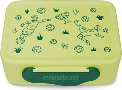 Produktbild von Ergobag Fußball Kunststoff Brotdose