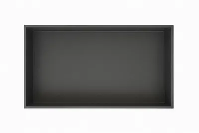 Immagine prodotto di Profilenloods – Nicchia da incasso – Gunmetal – 60 x 30 x 8,5 cm – Acciaio inossidabile