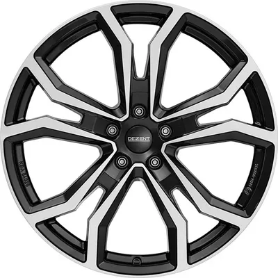 Produktbild von 4x DEZENT Felge TV dark 9x19 ET45 5x120 TTV9M9BP45 kompatibel mit Volkswagen T5/T5 Van T6,T6.1/T6,T6.1 Van TOUAREG